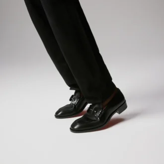 Chambelimoc – Mocasini – Piele de vițel – Negru – Bărbați