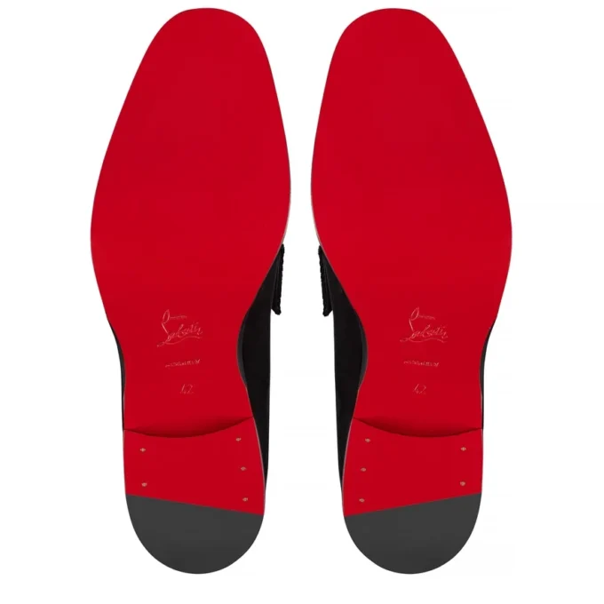 Chambelimoc Night Strass – Mocasini – Catifea – Negru – Bărbați