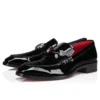 Chambelimoc Night Strass – Mocasini – Piele de vițel lăcuită – Negru – Bărbați