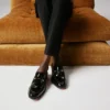 Chambelimoc Night Strass – Mocasini – Piele de vițel lăcuită – Negru – Bărbați