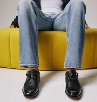 Chambelimonk – Monk-Straps – Piele de vițel – Negru – Bărbați Chambelimonk – Monk-Straps – Piele de vițel – Negru – Bărbați