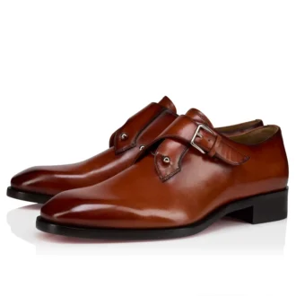 Chambelimonk – Pantofi cu curele – Piele de vițel patinată – Palio – Bărbați Chambelimonk – Pantofi cu curele – Piele de vițel patinată – Palio – Bărbați