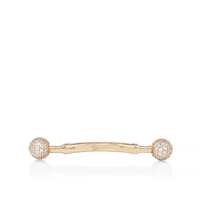 Chambelink Strass – Bijuterii pentru pantofi – Metal și stras – Auriu