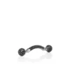 Chambelink Strass – Bijuterii pentru pantofi – Metal și stras – Negru