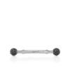 Chambelink Strass – Bijuterii pentru pantofi – Metal și stras – Negru