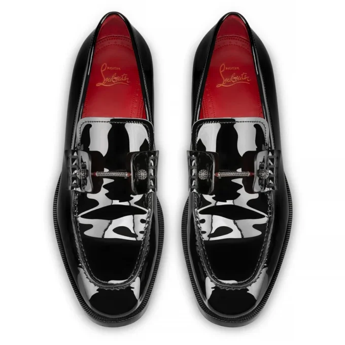 Chambelink Strass – Bijuterii pentru pantofi – Metal și stras – Negru