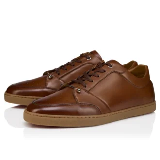 Chambelisneak – Sneakers – Piele de vițel patinată – Havane – Bărbați Chambelisneak – Sneakers – Piele de vițel patinată – Havane – Bărbați