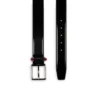Chambeliss – Curelă – Piele de vițel lăcuită și strasuri – Negru Chambeliss – Curelă – Piele de vițel lăcuită și strasuri – Negru