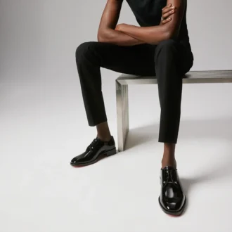 Chambeliss – Derbies – Piele de vițel lăcuită – Negru – Bărbați Chambeliss – Derbies – Piele de vițel lăcuită – Negru – Bărbați