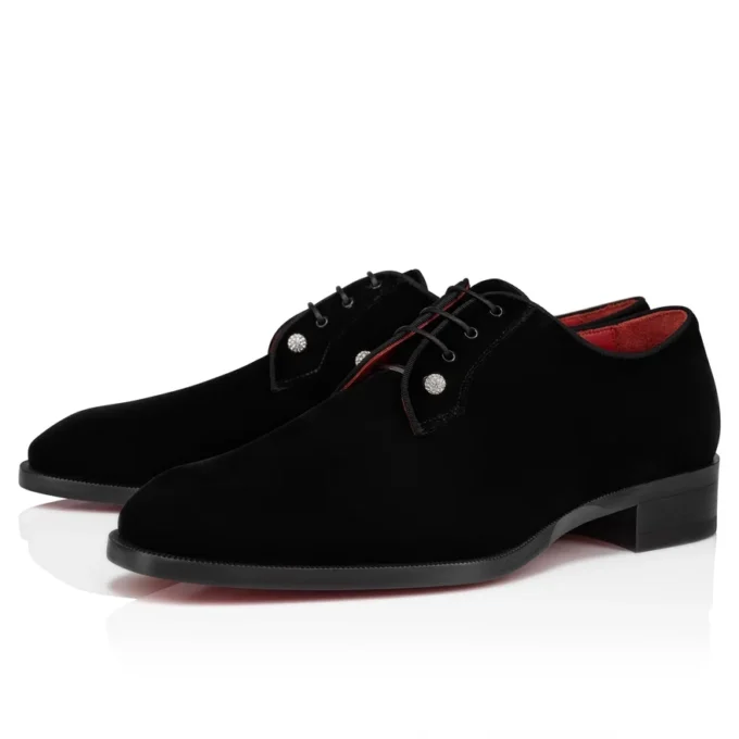 Chambeliss Night Strass – Derbies – Catifea – Negru – Bărbați
