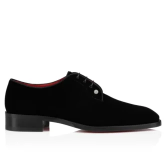 Chambeliss Night Strass – Derbies – Catifea – Negru – Bărbați Chambeliss Night Strass – Derbies – Catifea – Negru – Bărbați