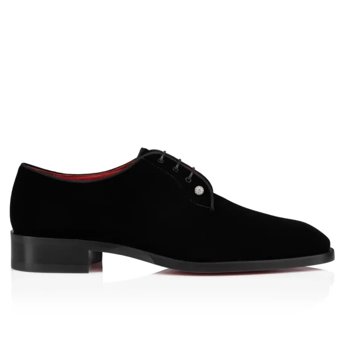 Chambeliss Night Strass – Derbies – Catifea – Negru – Bărbați