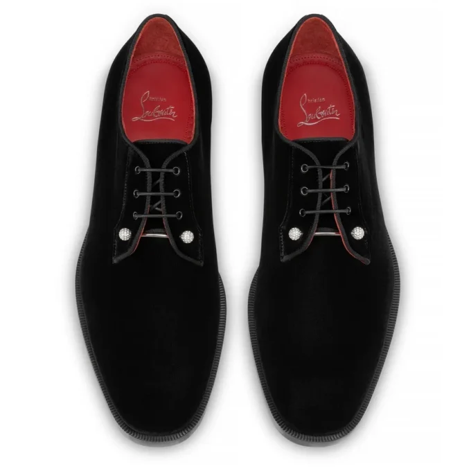 Chambeliss Night Strass – Derbies – Catifea – Negru – Bărbați