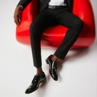 Chambeliss Night Strass – Derbies – Piele de vițel lăcuită și piercing – Negru – Bărbați Chambeliss Night Strass – Derbies – Piele de vițel lăcuită și piercing – Negru – Bărbați
