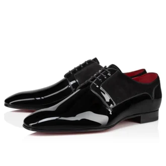 Chickito – Derbies – Piele lăcuită – Negru – Bărbați Chickito – Derbies – Piele lăcuită – Negru – Bărbați
