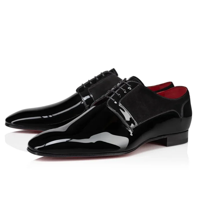 Chickito – Derbies – Piele lăcuită – Negru – Bărbați