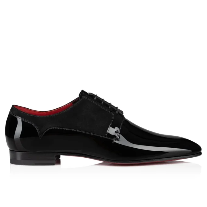Chickito – Derbies – Piele lăcuită – Negru – Bărbați