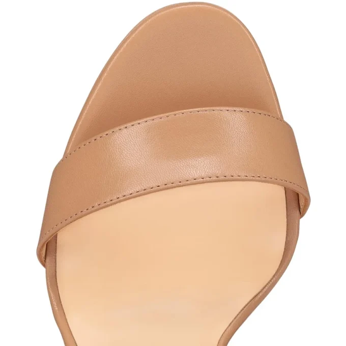 Choca Lux – Sandale de 120 mm – Piele de ied – Blush – Femei Choca Lux – Sandale de 120 mm – Piele de ied – Blush – Femei