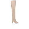 Cizme Loo până la coapsă – 85 mm – Piele de vițel – Perlat – Femei