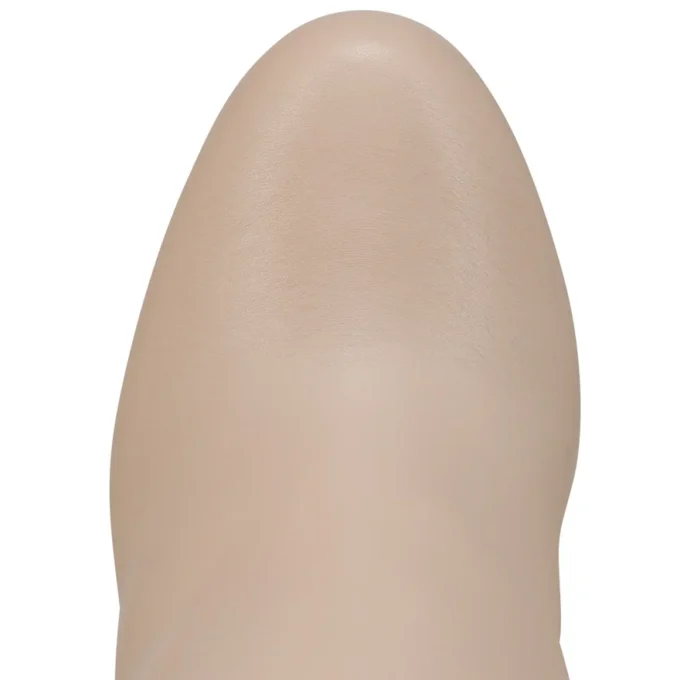 Cizme Loo până la coapsă – 85 mm – Piele de vițel – Perlat – Femei