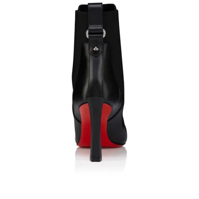 Condodo 85 – Cizme joase de 85 mm – Piele de vițel – Negru – Femei Condodo 85 – Cizme joase de 85 mm – Piele de vițel – Negru – Femei