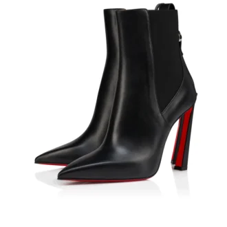 Condodo – Cizme joase de 100 mm – Piele de vițel – Negru – Femei Condodo – Cizme joase de 100 mm – Piele de vițel – Negru – Femei