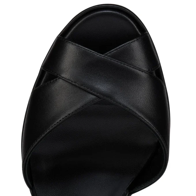 Cora – Sandale de 100 mm – Piele de miel Nappa – Negru – Femei Cora – Sandale de 100 mm – Piele de miel Nappa – Negru – Femei