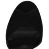 Cora – Sandale de 100 mm – Piele de vițel velur – Negru – Femei Cora – Sandale de 100 mm – Piele de vițel velur – Negru – Femei