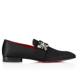 Dandelion Red Carpet – Mocassini – Crep satinat – Negru – Bărbați