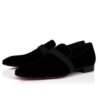 Dandydeco – Mocasini – Catifea – Negru – Bărbați Dandydeco – Mocasini – Catifea – Negru – Bărbați