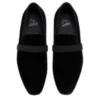 Dandydeco – Mocasini – Catifea – Negru – Bărbați
