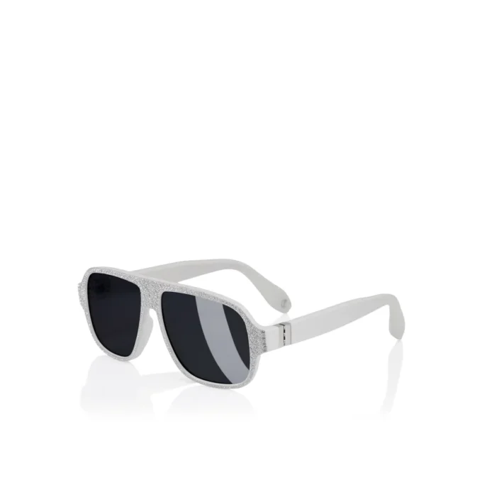 Diamond Roller Lb0032 – Ochelari de soare – Acetat – Alb fumuriu