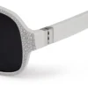 Diamond Roller Lb0032 – Ochelari de soare – Acetat – Alb fumuriu