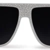 Diamond Roller Lb0032 – Ochelari de soare – Acetat – Alb fumuriu