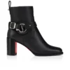Dianouchette – Cizme joase de 70 mm – Piele de vițel – Negru – Femei