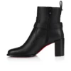 Dianouchette – Cizme joase de 70 mm – Piele de vițel – Negru – Femei