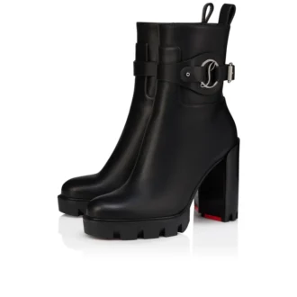 Dianouchette Lug – Cizme de 100 mm – Piele de vițel cerată – Negru – Femei Dianouchette Lug – Cizme de 100 mm – Piele de vițel cerată – Negru – Femei