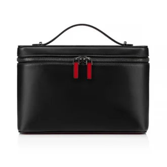 Djanis – Geantă crossbody – Piele de vițel netedă – Negru