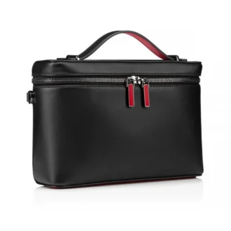 Djanis – Geantă crossbody – Piele de vițel netedă – Negru