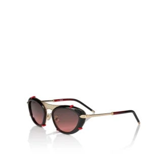 Dolly Lb0001 – Ochelari de soare – Metal – Negru fumuriu