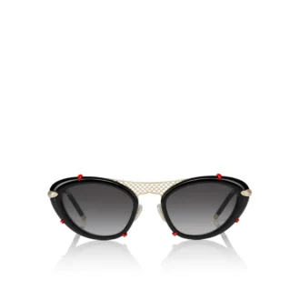 Dolly Lb0001 – Ochelari de soare – Metal – Negru lucios
