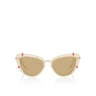 Dolly Lb0002 – Ochelari de soare – Metal – Auriu fumuriu