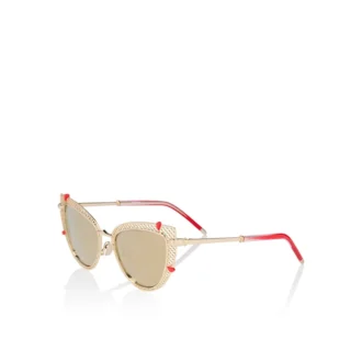 Dolly Lb0002 – Ochelari de soare – Metal – Auriu fumuriu