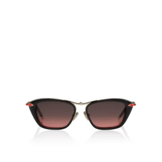 Dolly Lb0022 – Ochelari de soare – Metal – Negru fumuriu