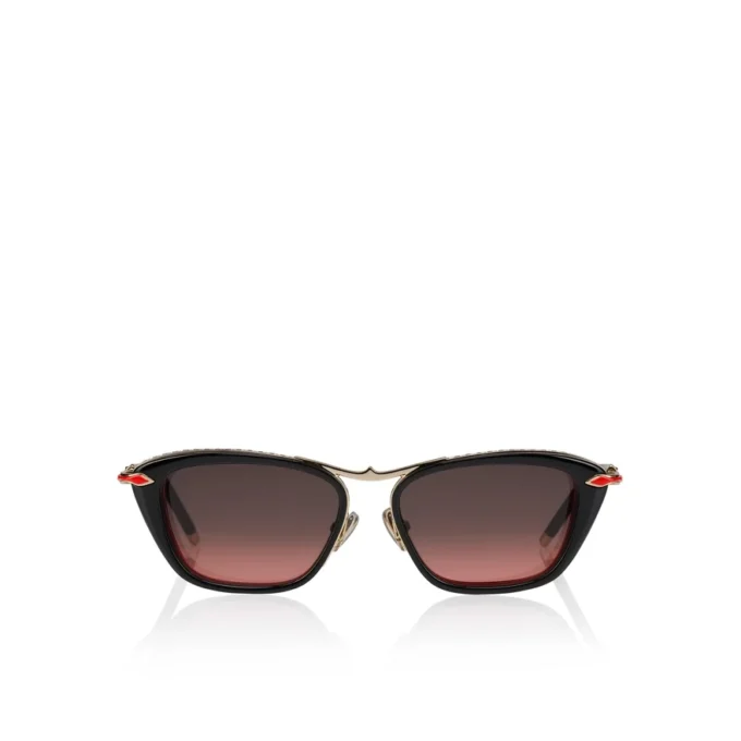 Dolly Lb0022 – Ochelari de soare – Metal – Negru fumuriu