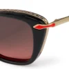 Dolly Lb0022 – Ochelari de soare – Metal – Negru fumuriu