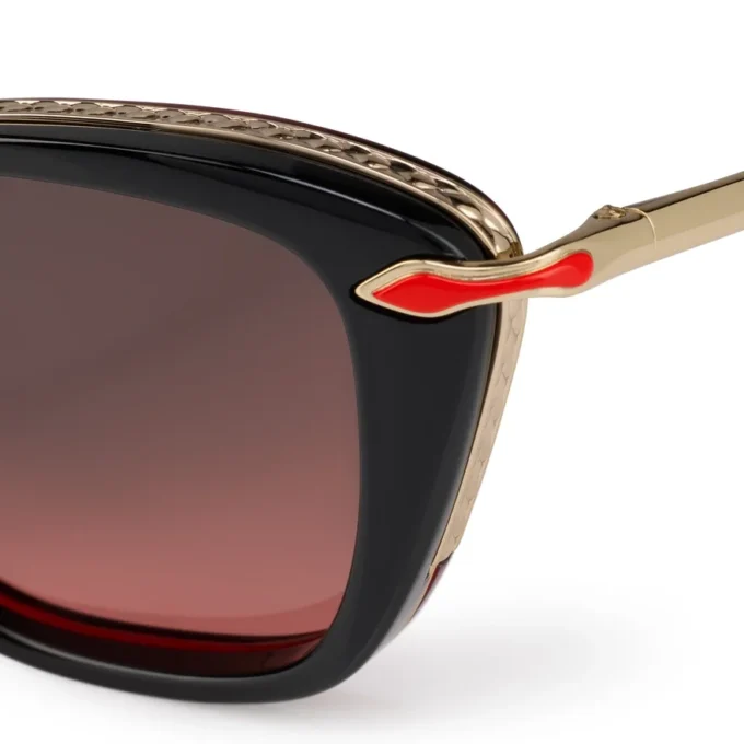 Dolly Lb0022 – Ochelari de soare – Metal – Negru fumuriu