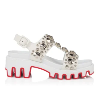 Duni Extazza – Sandale – Piele de miel Nappa – Bianco – Femei
