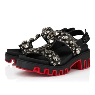 Duni Extazza – Sandale – Piele de miel Nappa – Negru – Femei