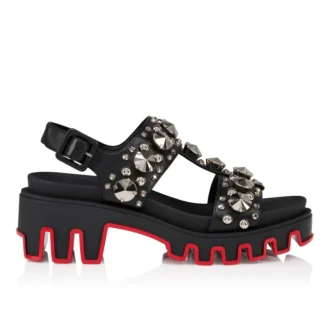 Duni Extazza – Sandale – Piele de miel Nappa – Negru – Femei